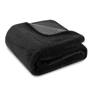 Quilt 170 x 210 Herringbone Velvet Caden 04