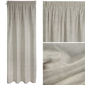 Curtain 140 x 280 Decorative Tape Blanka Natur