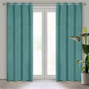 Amaro Blackout Curtain 140 x 250 Turquoise