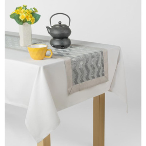 Tablecloth 85 x 85 Decorative Crystal 932 Gray