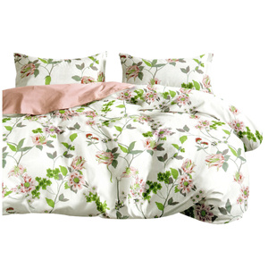 Bedding 160 x 200 3 pcs Cotton Satin No. A1776