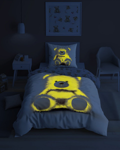 Bedding set 140 x 200 2 pcs FLUO Youth Jaime 5416A