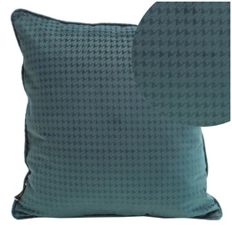 Decorative Velvet Pillowcase 40 x 40 AMELIA Turquoise