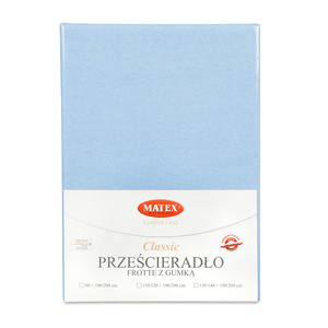 160 x 200 Terry sheet with elastic CLASSIC 24