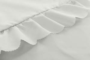 Bedding set 160 x 200 4 pcs with Ruffle Luxury Jowita 07