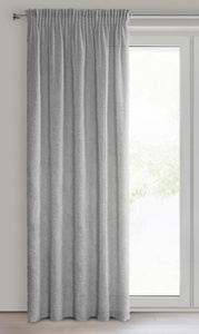 Curtain 140 x 270 Decorative Tape Agis Silver