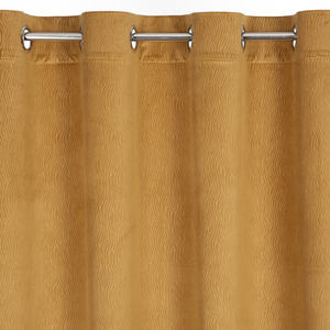Velvet Lili Curtain 140 x 250 Gold Sash