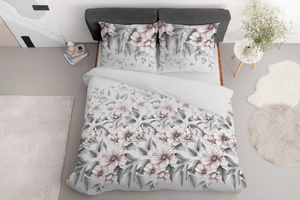 Bedding 160 x 200 3pc Asti Satin Cotton 5234B