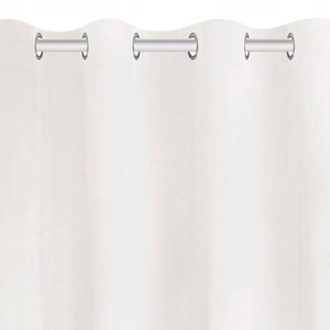 Curtain 140 x 250 Decorative Velvet Soft White