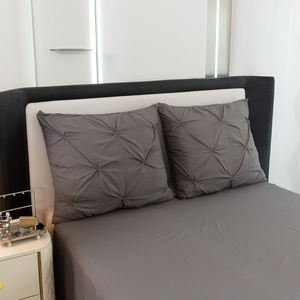 Bedding set 200 x 220 3 pcs Decorative Pleated Pia 03