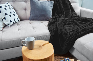 Blanket 160 x 200 Microfiber Stamped Larissa 07