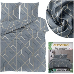 Bedding set 200 x 220 4 pcs Satin Maria 2690