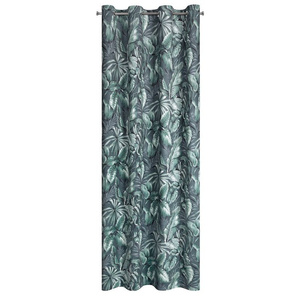 Curtain 140 x 250 Decorative Velvet Palermo Green