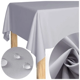 Tablecloth 120x240 Stainproof Classic Savio Grey