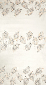 Curtain 140 x 250 Velvet Eyelets Idalia Cream