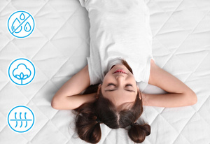 Quilted Protector 160 x 200 for Alia Mattress