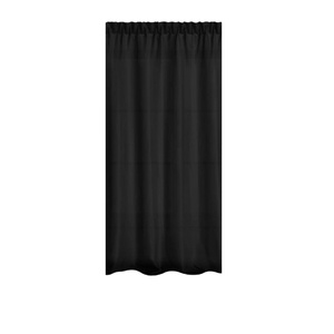 Curtain 140 x 175 Decorative Tape Viva Black