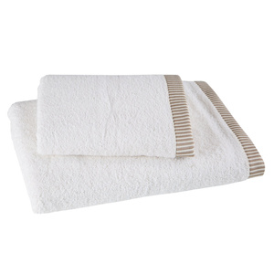 Towel Set 2 pcs Kos 50x90 70x140 Cream