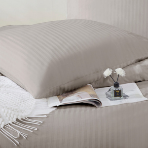 Pillowcase 50 x 70 Cotton Adamash Taupe