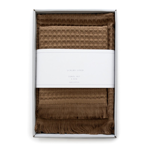 Set of Towels 2pcs 50x90 & 70x140 Cinar Nil 01