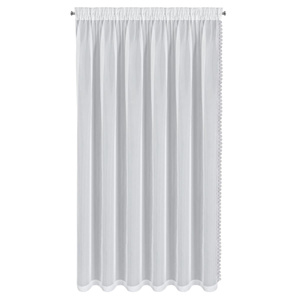 Venice Decorative Curtain 360 x 250 Tape White