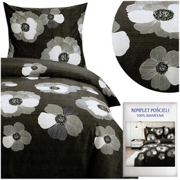 Bedding 140 x 200 2pcs Cotton Satin No. A1604