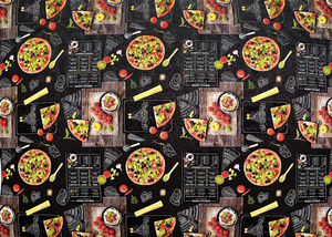 Tablecloth 140 cm Decorative by the Meter Lena 33