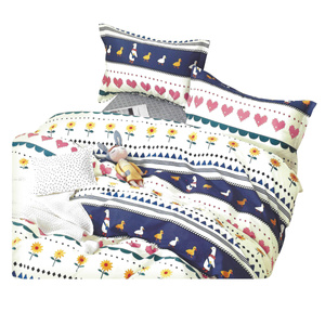 Cotton Satin Bedding No. A1396 160x200NP 3 parts