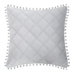 Pompoo Gray Decorative 45 x 45 pillowcase