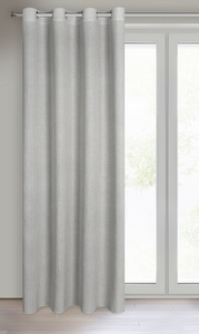 Curtain 140 x 250 Decorative Cindy Silver Swivels