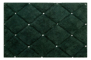 Cotton Carpet 50 x 70 Chic 2 Dark Green