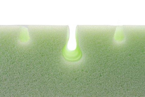 Mattress 140 x 70 x 10 Orthopedic Eco Green