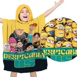 Quick-Dry Bath Towel 55 x 110 Licensed Poncho 02