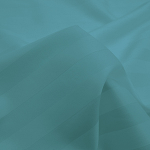 Pillowcase 70 x 80 Bamboo Satin STRIPE SEA TURQUO