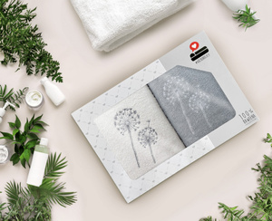 Set of Towels 2pcs. 50x100 Luba 07