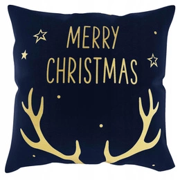 Christmas Decorative pillowcase 45 x 45 Horn2 Gr+Z