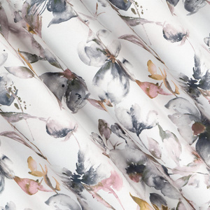 Curtain 140 x 270 Decorative Nika Tape White + Steel