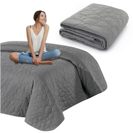 Bedspread 200 x 220 Embossed Microfiber Nicole 01