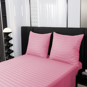 Bedding 140 x 200 2 pcs Satin Striped Ramiro 06