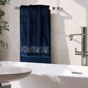 70 x 140 Terry Bath Towel Nika 01 White