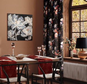 35 x 140 Decorative Velvet Blink14 Brick Runner