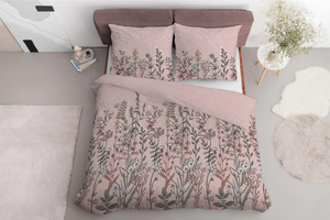 Bedding 220 x 200 3pc Asti Satin Cotton 5060B