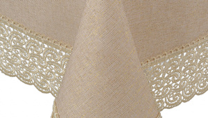 Tablecloth 140 x 200 Guipure pattern 404 Gold
