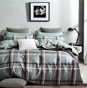 Bedding 200 x 220 3pc Satin Cotton Dalia 08