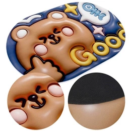 Magic 11 3D Non-Slip Absorbent Bathroom Mat