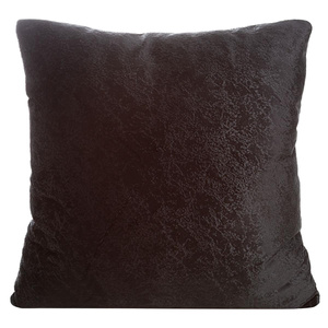 40 x 40 Decorative Velvet Riva Pillowcase Black