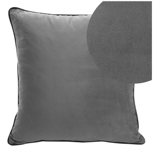 Velvet pillowcase Mel 40 x 40 Graphite