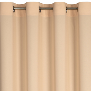 Curtain 140 x 250 Decorative Eyelets Rita Peach