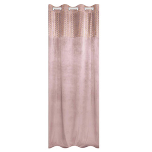 Curtain 140 x 250 Decorative Velvet Nord Powder