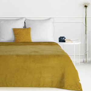 Blanket 150 x 200 Uniform Microfiber Simple1 Honey